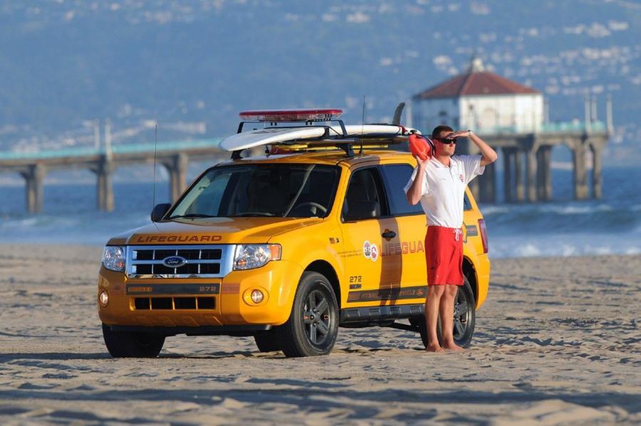 Ford Escape Hybrid LA County Lifeguards '2008